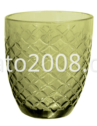 glass tumbler-Green